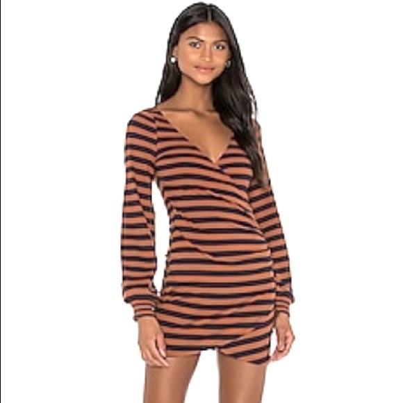 Lovers + Friends mini striped dress - Picture 1 of 3